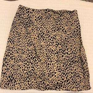 Brandy Melville Cheetah Skirt